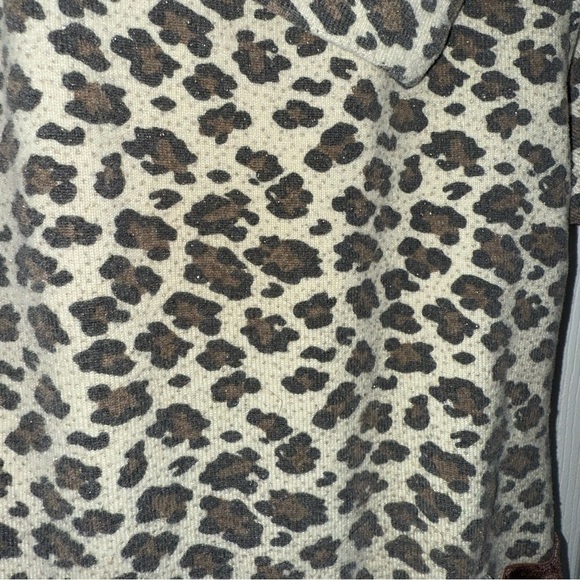 Cheetah Print Collared Little Lass Dress - 6x - Picture 4 of 6